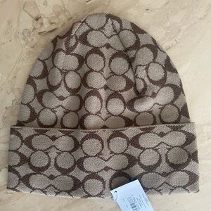 Coach Rib Knit Hat